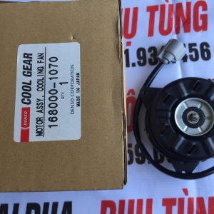 Mô tơ quạt dàn nóng có dây Toyota Corolla Altis. MSP: 168000-1070