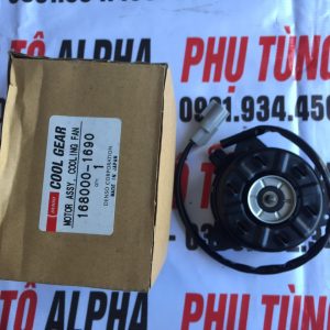 Mô tơ quạt dàn nóng Toyota Camry. MSP 168000-1690
